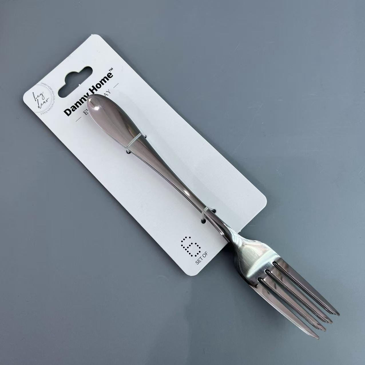Fourchette de table - 6pcs - Acier inoxydable